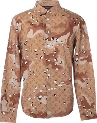 Louis Vuitton Camicia Camo DNA Monogram 2020 - Toni neutri