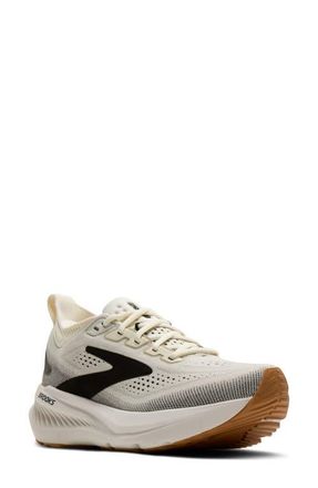 Brooks Glycerin 23 Running Shoe in White/black/biscuit at Nordstrom, Size 11.5