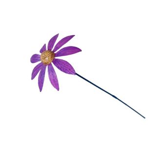 OEM Ilustraci&oacute;n Decorativa De Metal De Flores En 3d - Flores Puntiagudas