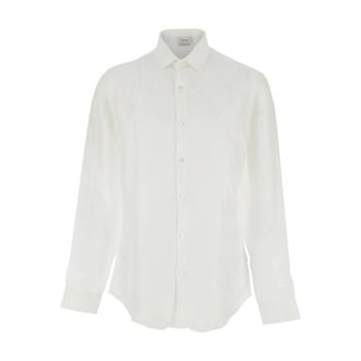 Calvin Klein Blouses & Shirts - Heren - Zakelijke Overhemden - Wit - 2XL - Overhemden