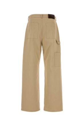 Loewe Cotton Twill Trousers - Beige