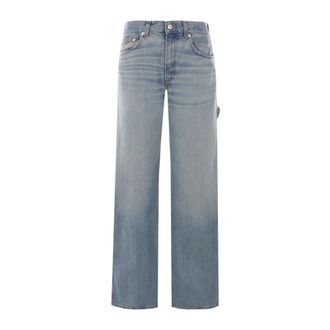 Haikure Winona Straight Leg Jeans - Dames - Regular Fit Jeans - Blauw - W29 - Denim - Jeans