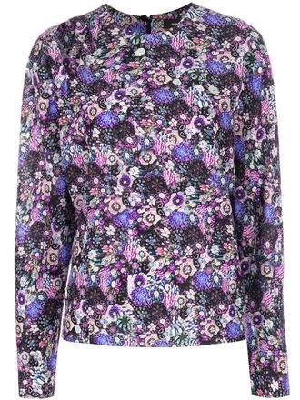 Isabel Marant Blusa a fiori - Viola