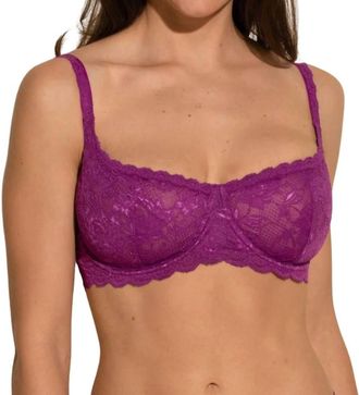 Cosabella Never Say Never Balconette Bra In Swiss Beet