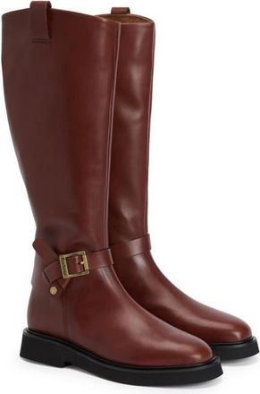 Barbour Theodora Knee High Boot in Conker at Nordstrom, Size 10