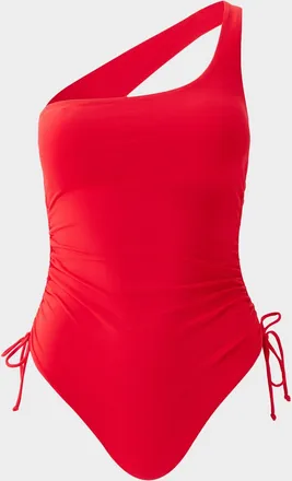 Melissa Odabash Polynesia Asymmetric One-Piece Swimsuit