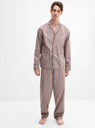 Paul Smith Mens Iconic-striped pyjama set