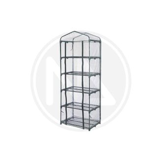 Papillon Papillon - serra da giardino e terrazzo con 5 ripiani dimensioni cm. 69X49X187H