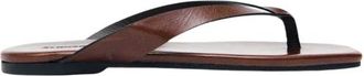 Alohas Alohas, Schoenen, Dames, Bruin, 41 EU, Leer, Ola Rift Sandalen