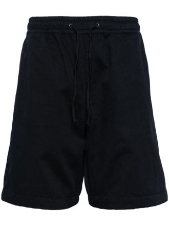 Universal Works drawstring cotton shorts - men - Cotton - L - Blue