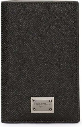 Dolce & Gabbana Portacarte bi-fold con stampa Dauphine di Dolce & Gabbana