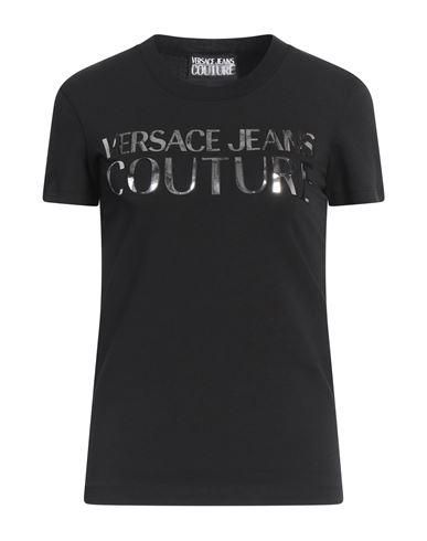Tシャツ・カットソー VERSACE Woman T-Shirt Black 10188921A13608 2B130 90_E74HAHT01-