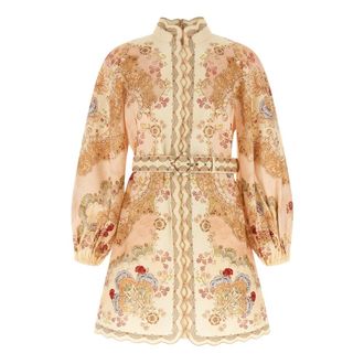 Zimmermann Short Dresses, female, Multicolor, Size: 2XS Daylight Mini Dress