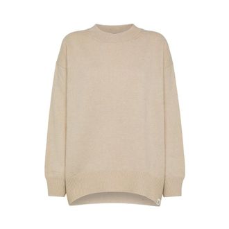 Peuterey Dames, Truien, Beige, Maat: XS Wol