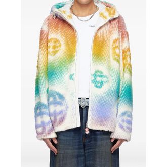 Casablanca Halftone Monogram Hooded Jacket