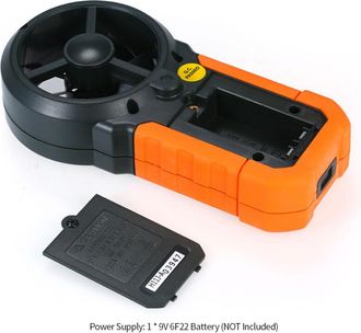 OEM Mec&oacute;metro Port&aacute;til Pic Mecomometer, Medidor De Velocidad Cfm, Term&oacute;metro De Flujo De Aire Con Retroiluminaci&oacute;n Lcd Para La Recopilaci&oacute;n De Datos Meteo