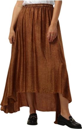 Mes Demoiselles... Bruine Cypress Dames Maxi Rok - Dames - Midirokken - Bruin - XS - Rokken
