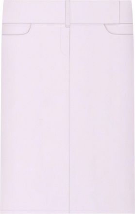 Courrèges Gonna midi con cintura - Rosa