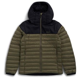 Bergans Lom Light Down Hood Jacket Daunenjacke f&uuml;r Herren | oliv