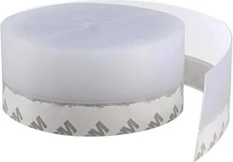 OEM Tira De Sellado De Silicona, 10 M, Transparente, Autoadhesiva, Para La Parte Inferior De La Puerta - Burlete Impermeable - Resistente Al Viento Y Al P