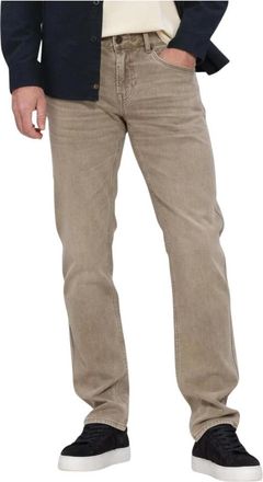 PME Legend Nightflight Jeans - Heren - Jeans - Beige - Maat: W33 L32 Katoen