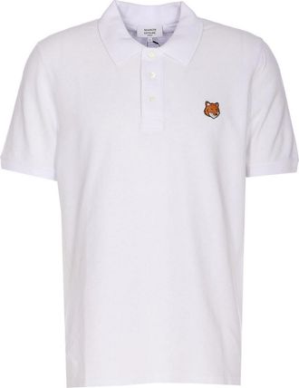 Maison Kitsun&eacute; White Polo