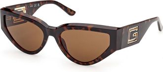 Guess GU00292 52E Womens Sunglasses Tortoiseshell Size 57