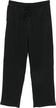SKIMS Pantaloni a gamba dritta Waffle - - Trousers - Uomo - Nero - M