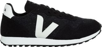 Veja Stijlvolle Sneakers met Vetersluiting - Heren - Sneakers - Zwart - 42 EU - Katoen - Schoenen