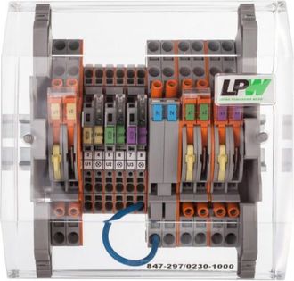 OEM Striscia Di Misura Lpw A 14 Tracce, 230 V Ca In Parallelo, Modello 847-297/230-1000