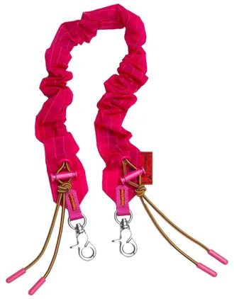 Topologie Wares Straps Bungee Wrist Strap Pink Tech Sateen