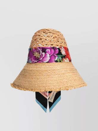 【VIP価格】DOLCE & GABBANA Off White Fur Bucket Hat Dolce & Gabbana Off White Acrylic Fur Womens Bucket Hat