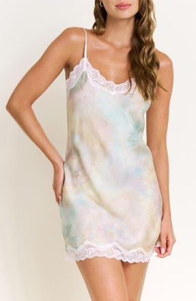 Honeydew Intimates Dusk to Down Chemise in Lotus Tie-Dye at Nordstrom, Size X-Small