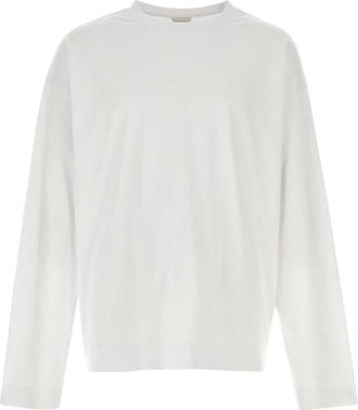 Dries Van Noten White Cotton T-shirt
