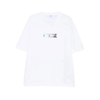 Off-white Camiseta Gr&aacute;fica - Tops - Hombre - Blanco - 2XL