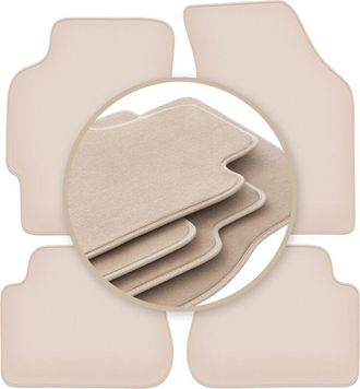 OEM Alfombrillas Premium Beige Para: Kia Shuma Sed&aacute;n 1997-2004