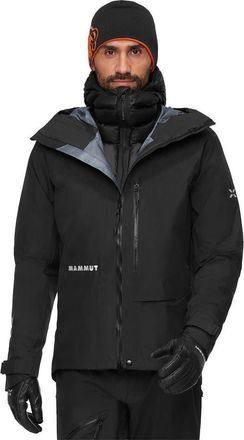 Mammut Eiger Nordwand Advanced Hs Hooded Jacket - Mens in Black at Nordstrom, Size X-Large