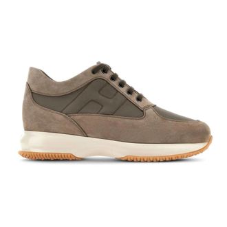 Hogan Interactive Sneakers - Heren - Sneakers - Grijs - 43 1/2 EU - Leer - Schoenen