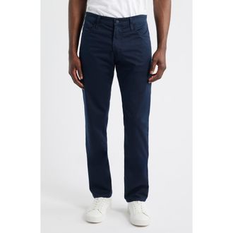 AG - Adriano Goldschmied Tellis Airluxe Commuter Performance Sateen Slim Fit Pants in Deep Dive at Nordstrom, Size 29 X 32