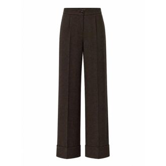 Marella Emmpentola2 Pantaloni - - Trousers - Donna - Marrone - L