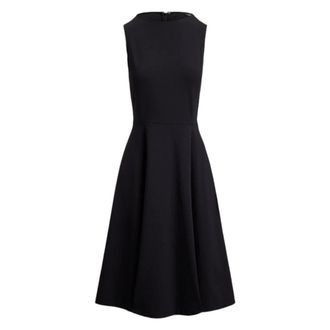 Ralph Lauren Vestido de Ponte sin Mangas - Dresses - Mujer - Negro - XS