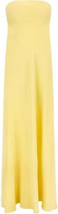 Giovanni Bedin Bicolor Silk Long Womens Dress