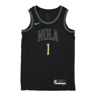 Nike Sportswear, male, Black, Size: M Zion Williamson City Edition Basketball Tank