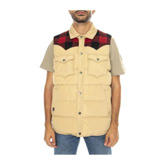 Penfield Mouwloze Jas - Heren - Bodywarmers - Beige - 2XL - Jassen