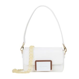 Mario Valentino Shoulder Bags, female, White, Size: ONE SIZE Thetis Shoulder Bag