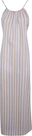 Semicouture Stripe Midi Dress