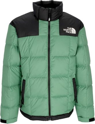 The North Face Grasgroen Donzen Jas Hoge Kraag - Heren - Ski Jassen - Groen - L - Polyester - Fitness