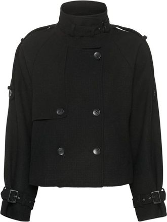 Gestuz Avic GZ jacket - Dames - Zomerjassen - Zwart - M - Wol - Jassen