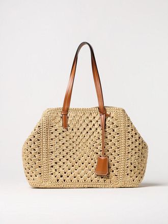 Ermanno Scervino Beige Leren Handtas