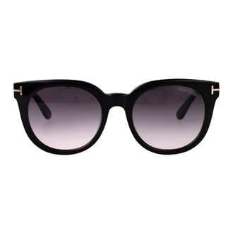 Tom Ford Sunglasses, female, Black, Size: 53 MM Stylish Moira Sunglasses for Summer